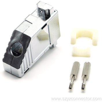 D-SUB plastic shell connector single package